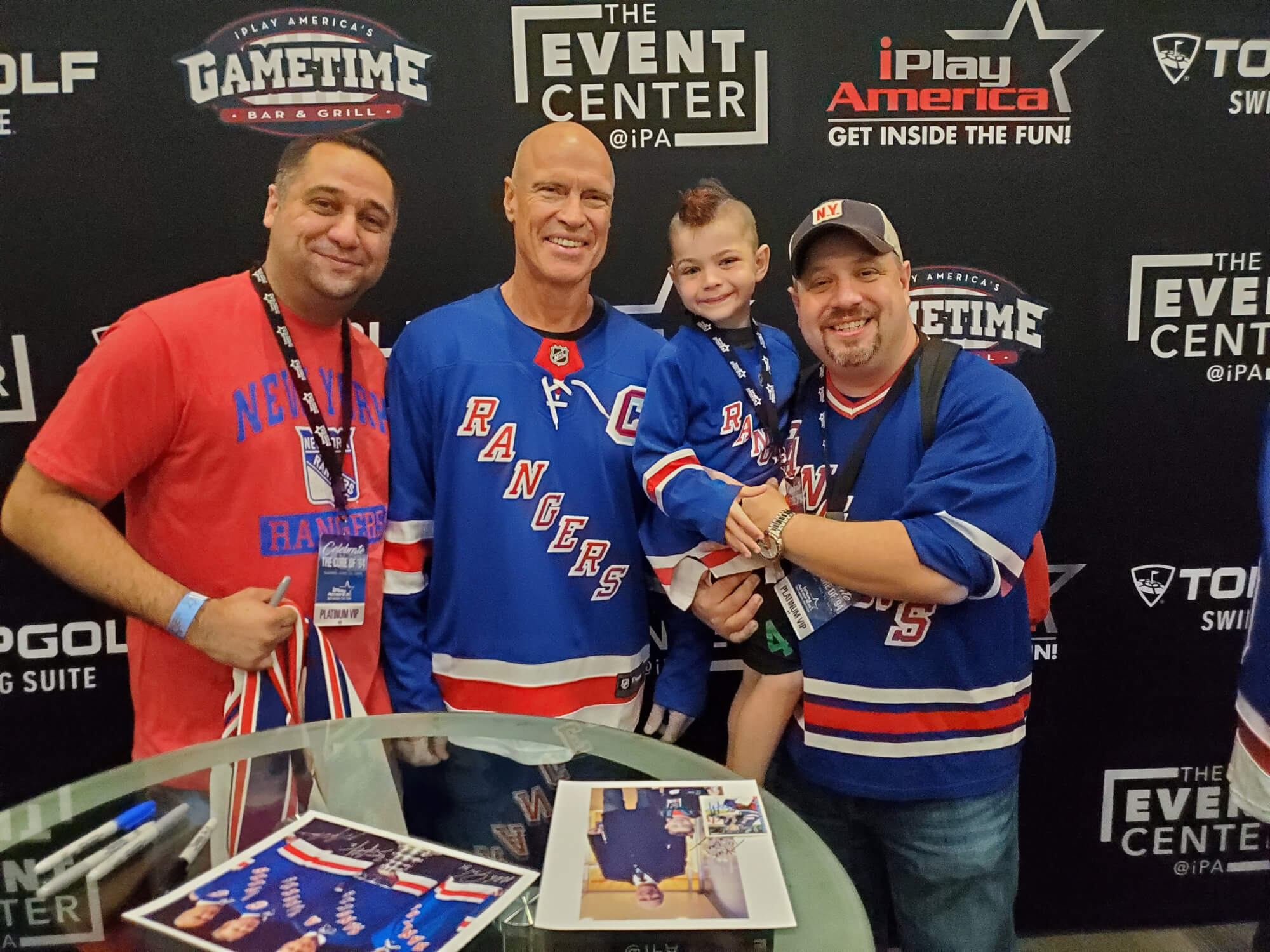 Celebrate 25 Years with Members of the New York Rangers 1994